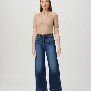 Paige Anessa Wide Leg Crop sz 27